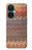 S3752 Motif de tissu en zigzag imprimé graphique Etui Coque Housse pour OnePlus Nord CE 3 Lite, Nord N30 5G