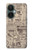 S3819 Papier Vintage rétro Etui Coque Housse pour OnePlus Nord CE 3 Lite, Nord N30 5G
