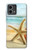 S1117 Étoiles de mer sur la plage Etui Coque Housse pour Motorola Moto G Stylus 5G (2023)