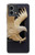 S1383 Sculpture papier Aigle Etui Coque Housse pour Motorola Moto G Stylus 5G (2023)