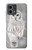 S1566 Milou Blanc Chouette Chouette Etui Coque Housse pour Motorola Moto G Stylus 5G (2023)