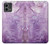 S2690 Cristaux améthyste imprimés graphiques Etui Coque Housse pour Motorola Moto G Stylus 5G (2023)