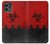 S2917 Biohazards Virus Alert Rouge Etui Coque Housse pour Motorola Moto G Stylus 5G (2023)