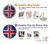 S3000 Islande Football Football Etui Coque Housse pour Motorola Moto G Stylus 5G (2023)