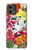S3205 Fleurs Art Retro Etui Coque Housse pour Motorola Moto G Stylus 5G (2023)