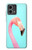 S3708 Flamant rose Etui Coque Housse pour Motorola Moto G Stylus 5G (2023)