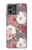 S3716 Motif floral rose Etui Coque Housse pour Motorola Moto G Stylus 5G (2023)
