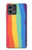 S3799 Arc-en-ciel aquarelle vertical mignon Etui Coque Housse pour Motorola Moto G Stylus 5G (2023)