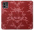 S3817 Motif de fleurs de cerisier floral rouge Etui Coque Housse pour Motorola Moto G Stylus 5G (2023)