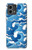 S3901 Vagues esthétiques de l'océan de tempête Etui Coque Housse pour Motorola Moto G Stylus 5G (2023)