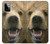 S0840 Grizzly Bear visage Etui Coque Housse pour Motorola Moto G Power (2023) 5G