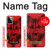 S1090 Rouge Loup Etui Coque Housse pour Motorola Moto G Power (2023) 5G
