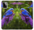 S1565 Oiseau bleu de bonheur Bleu Oiseau Etui Coque Housse pour Motorola Moto G Power (2023) 5G