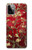 S2414 Rouge Fleur amandier Van Gogh Etui Coque Housse pour Motorola Moto G Power (2023) 5G