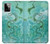 S2653 Dragon Vert Turquoise Pierre Graphique Etui Coque Housse pour Motorola Moto G Power (2023) 5G