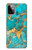 S2906 Aqua Turquoise Pierre Etui Coque Housse pour Motorola Moto G Power (2023) 5G