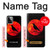 S3328 Corbeau Rouge Lune Etui Coque Housse pour Motorola Moto G Power (2023) 5G