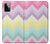 S3514 Arc en ciel Zigzag Etui Coque Housse pour Motorola Moto G Power (2023) 5G