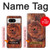 S0603 Bois imprimé graphique Etui Coque Housse pour Google Pixel 8