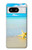 S0911 Détendez-vous à la plage Etui Coque Housse pour Google Pixel 8