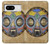 S0965 Masque africain Baluba Etui Coque Housse pour Google Pixel 8