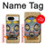 S0965 Masque africain Baluba Etui Coque Housse pour Google Pixel 8