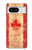 S1603 Drapeau du Canada Vieux Millésime Etui Coque Housse pour Google Pixel 8