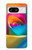 S1671 Arc en ciel coloré Rose Etui Coque Housse pour Google Pixel 8