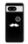 S1946 Sir Mustache Minimalisme Etui Coque Housse pour Google Pixel 8