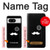 S1946 Sir Mustache Minimalisme Etui Coque Housse pour Google Pixel 8