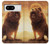 S1957 Lion Etui Coque Housse pour Google Pixel 8