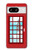 S2059 Angleterre britannique Cabine téléphonique Minimaliste Etui Coque Housse pour Google Pixel 8