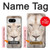 S2399 Lion Visage Etui Coque Housse pour Google Pixel 8