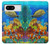S2568 Mer Poissons marins Coraux Sous-marine Océan Etui Coque Housse pour Google Pixel 8