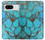 S2685 Aqua Turquoise imprimé graphique Gemme Etui Coque Housse pour Google Pixel 8
