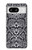 S2855 Blanc Rattle Serpent Imprimé graphique Peau Etui Coque Housse pour Google Pixel 8