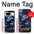 S2959 Marine Bleu Camo camouflage Etui Coque Housse pour Google Pixel 8