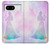 S2992 Princesse Pastel Silhouette Etui Coque Housse pour Google Pixel 8