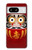 S3023 Japon Bonne chance Daruma Poupée Etui Coque Housse pour Google Pixel 8