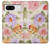 S3035 Peinture douce Fleur Etui Coque Housse pour Google Pixel 8