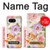 S3035 Peinture douce Fleur Etui Coque Housse pour Google Pixel 8