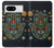 S3175 Hamsa Mosaïques main Etui Coque Housse pour Google Pixel 8