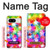 S3292 Coloré Disco étoile Etui Coque Housse pour Google Pixel 8