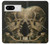 S3358 Vincent Van Gogh Skeleton cigarette Etui Coque Housse pour Google Pixel 8