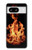 S3379 Cadre d'incendie Etui Coque Housse pour Google Pixel 8