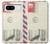 S3551 Art de l'millésimé de la poste enveloppe aérienne Etui Coque Housse pour Google Pixel 8 S3551 Art de l'millésimé de la poste enveloppe aérienne Etui Coque Housse pour Google Pixel 8