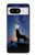 S3555 Loup Hurlant Million étoiles Etui Coque Housse pour Google Pixel 8 S3555 Loup Hurlant Million étoiles Etui Coque Housse pour Google Pixel 8