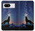 S3555 Loup Hurlant Million étoiles Etui Coque Housse pour Google Pixel 8 S3555 Loup Hurlant Million étoiles Etui Coque Housse pour Google Pixel 8