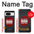 S3683 Ne pas entrer Etui Coque Housse pour Google Pixel 8