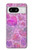 S3710 Coeur d'amour rose Etui Coque Housse pour Google Pixel 8